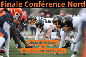 Finale nord : Léopards Rouen Vs Diables Rouge Villepinte (10/06/2023)