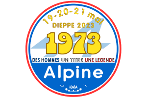 Célébration de l'anniversaire du titre mondial des rallyes conquis en 1973 par l'équipe ALPINE